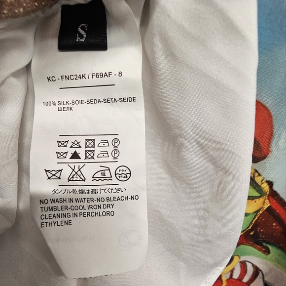 Dolce & GabbanaCarretto-print poplin maxi skirt SZ Small - Picture 15 of 16